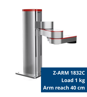 Z-ARM 1832C Load 1 kg Arm reach 40 cm cm