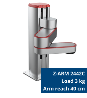 Z-ARM 2442C Load 3 kg Arm reach 40 cm cm