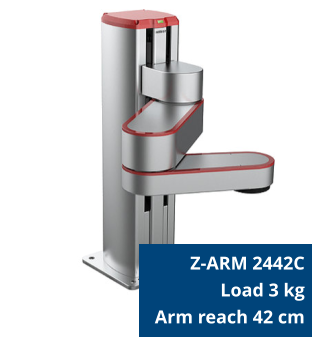 Z-ARM 2442C  Load 3 kg Arm reach 42 cm